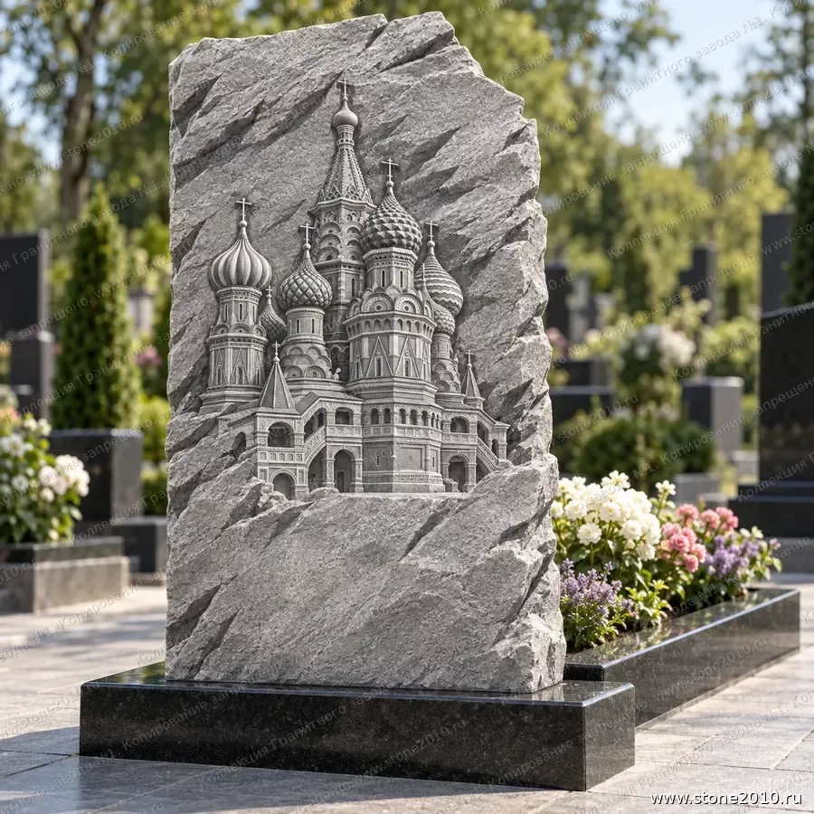 СК-119 Православный памятник с храмом Василия Блаженного — скала «Храм Василия Блаженного»