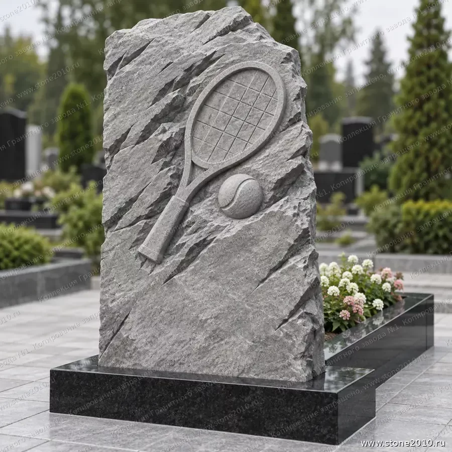СК-096 Памятник теннисисту — скала «Теннисная ракетка и мяч»