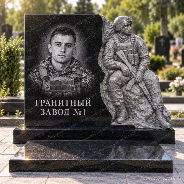 3295 Памятник сидящему солдату