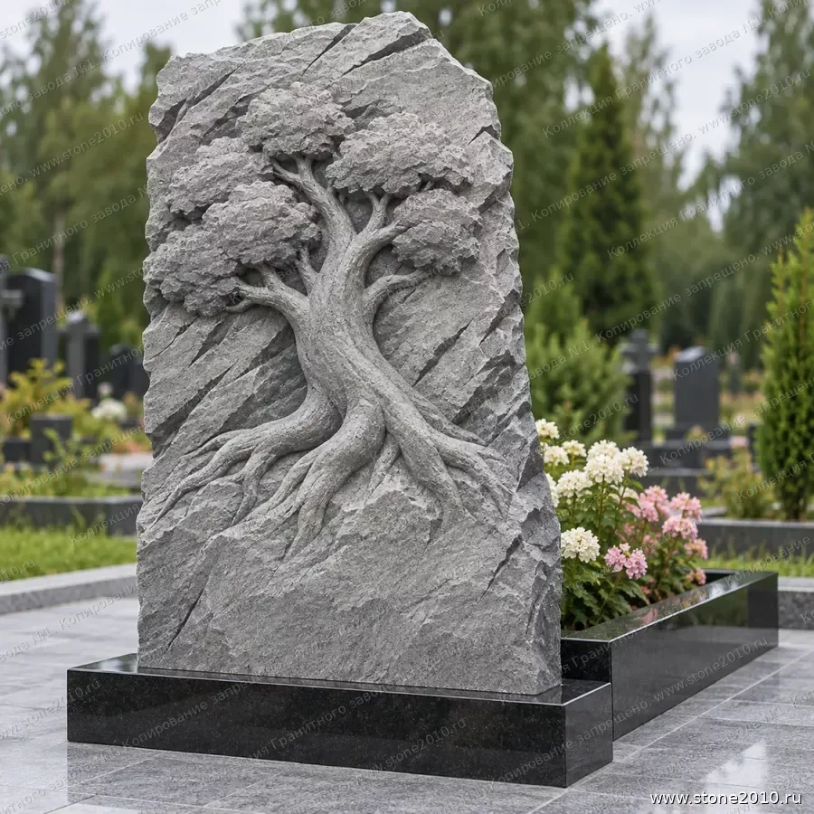 СК-054 Памятник с древом жизни — скала «Дерево жизни»