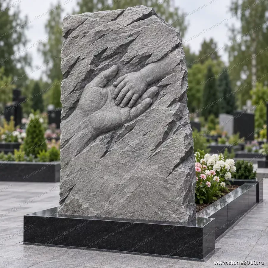 СК-084 Памятник мужу — скала «Руки, держащие друг друга»