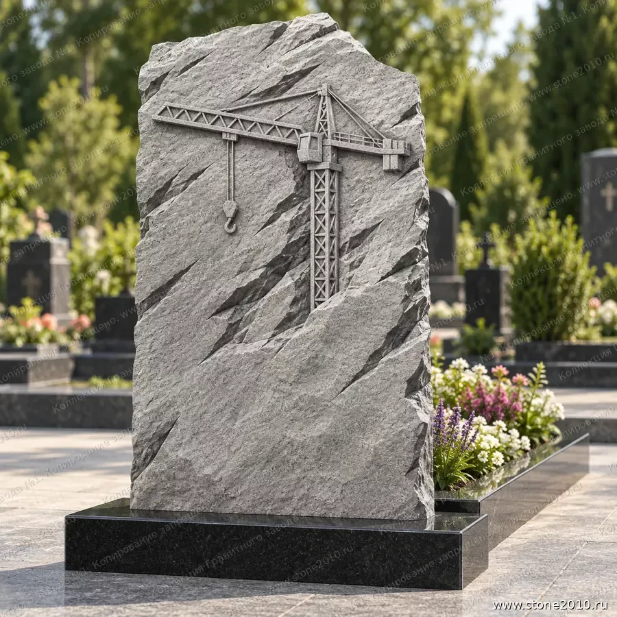 СК-108 Памятник строителю-крановщику — скала «Башенный кран»