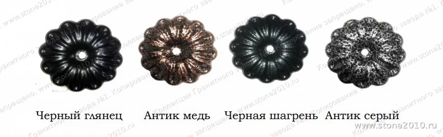 Варианты полимерно-порошковой окраски оград