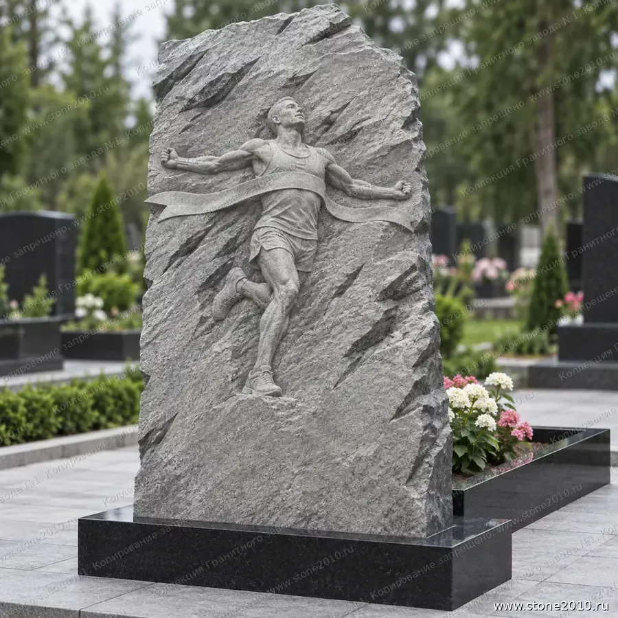 СК-088 Памятник спортсмену — скала «Бегун на финише»