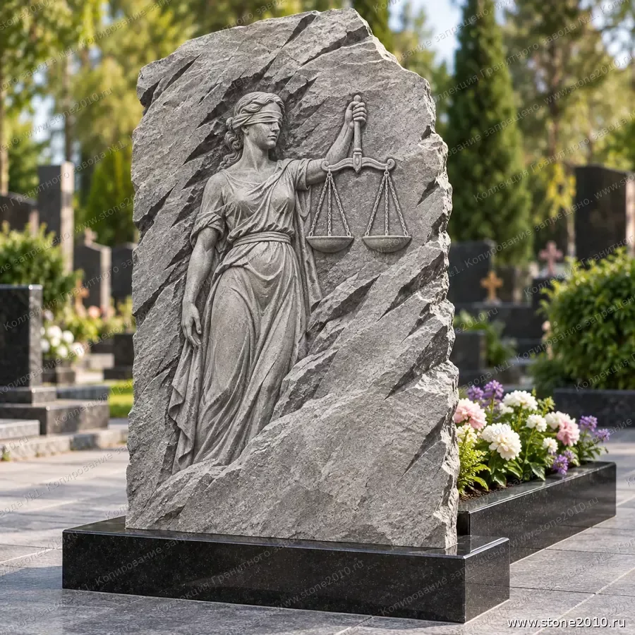 СК-016 Памятник юристу — скала «Фемида — богиня правосудия»