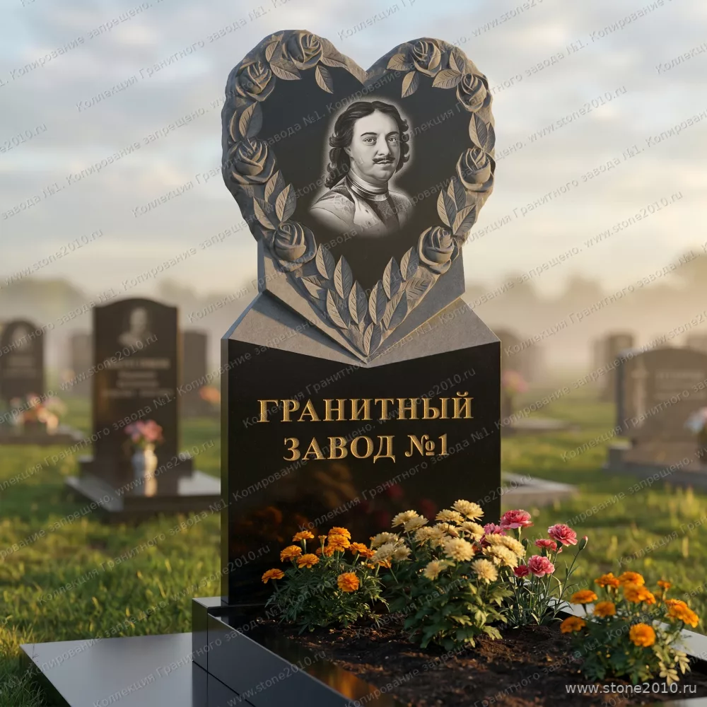 3168 Памятник резной сердце