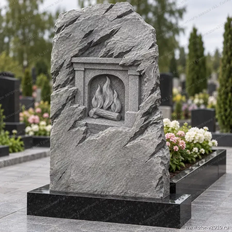 СК-057 Памятник с домашним очагом — скала «Камин»
