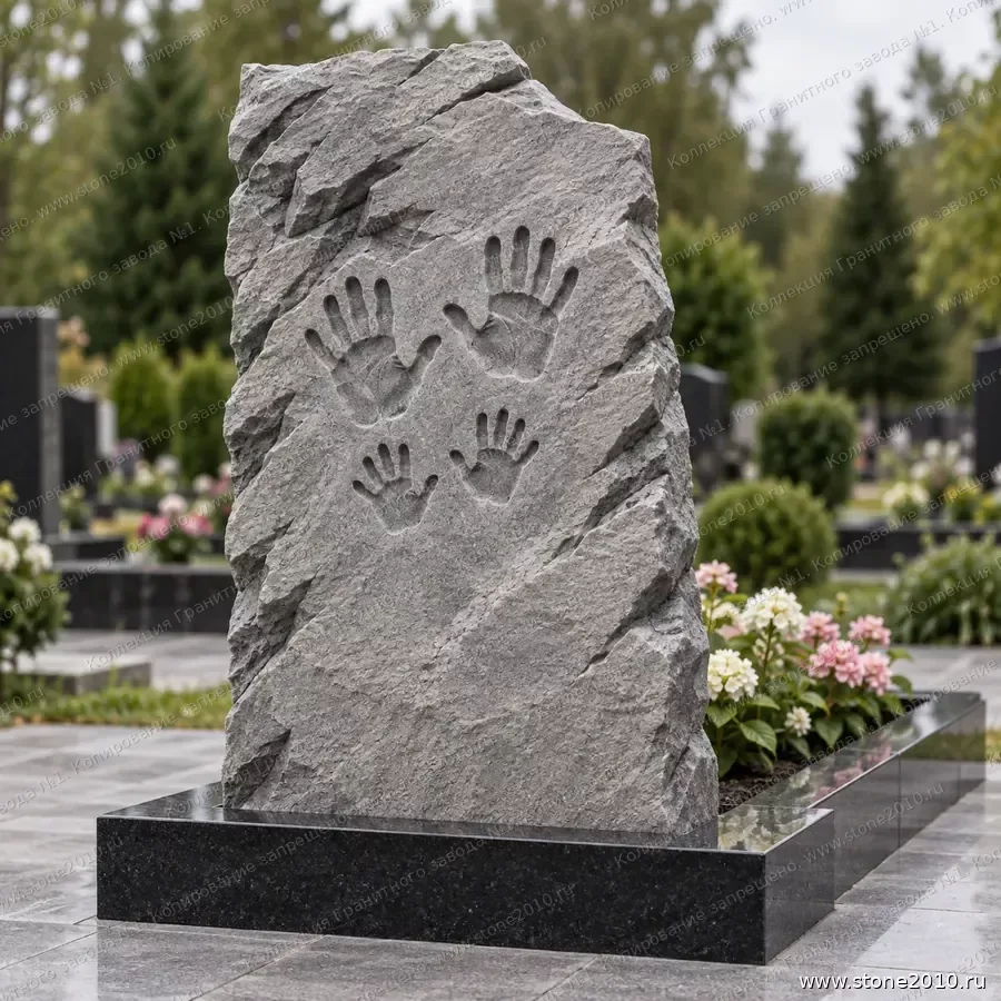 СК-062 Памятник родителям — скала «Ладошки родителей и ребёнка»