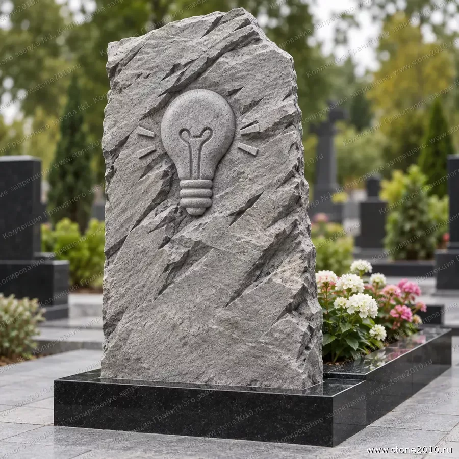 СК-092 Памятник инженеру — скала «Лампочка — идея»