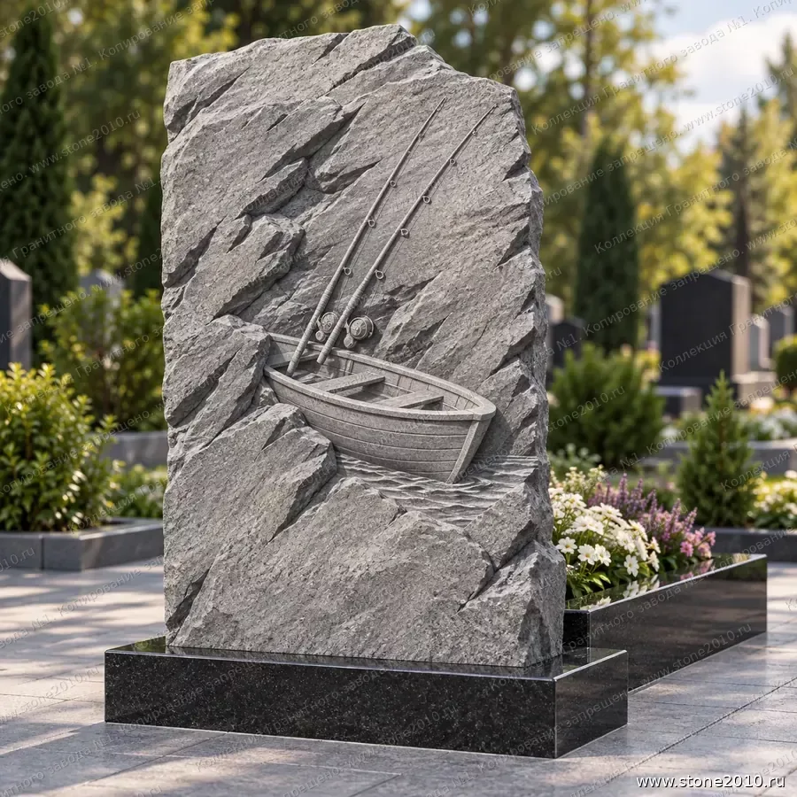 СК-019 Памятник рыбаку — скала «Лодка на берегу»