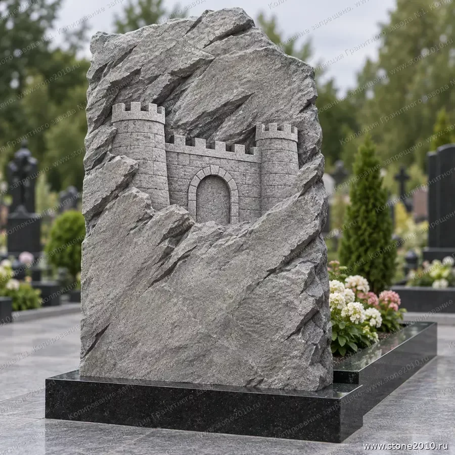 СК-055 Памятник пограничнику — скала «Крепость»