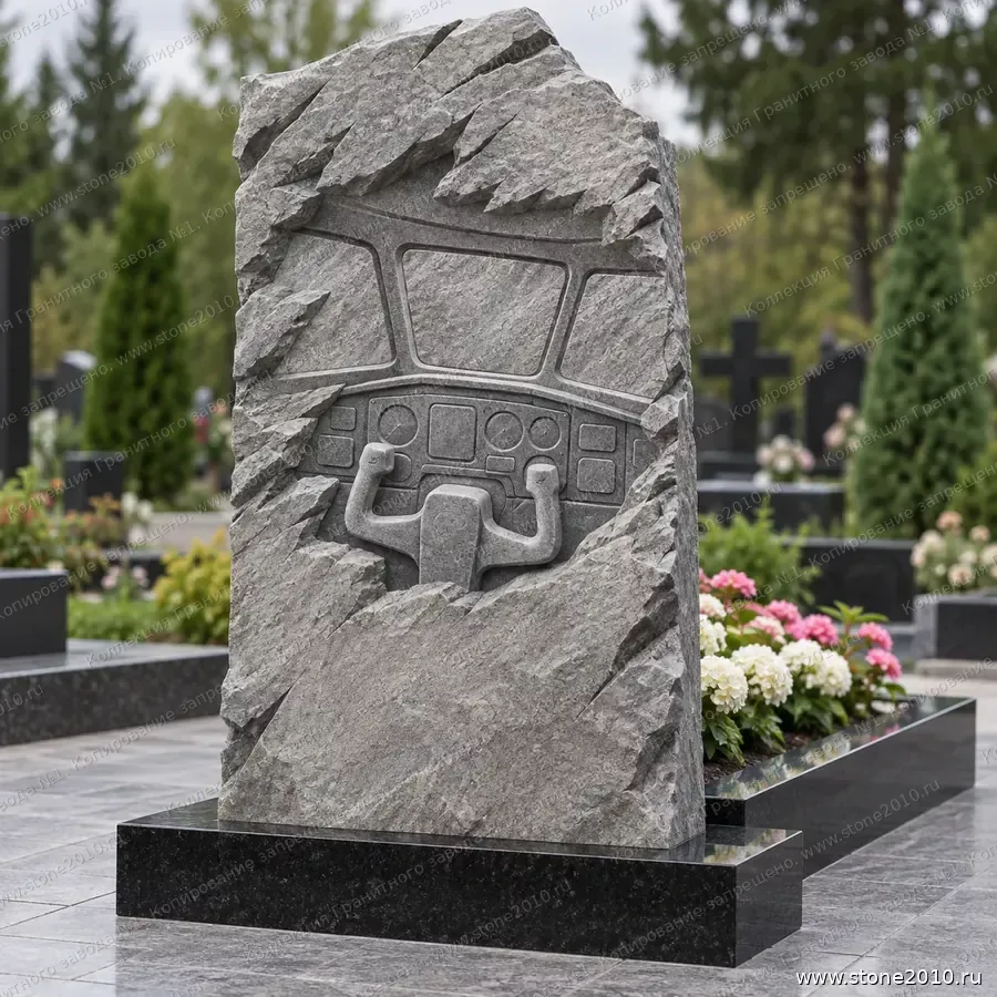 СК-098 Памятник лётчику — скала «Крановщик за пультом»