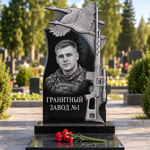 3304 Памятник снайперу с журавлями