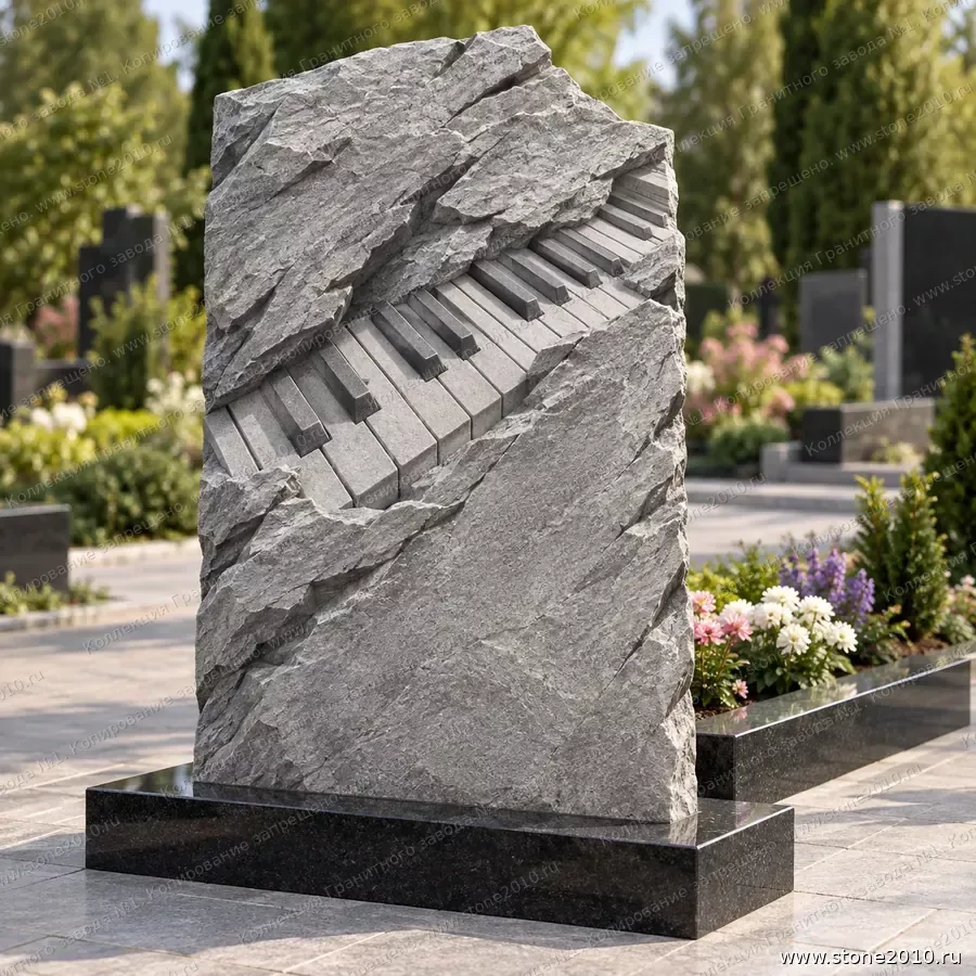 СК-026 Памятник пианисту — скала «Клавиши рояля»