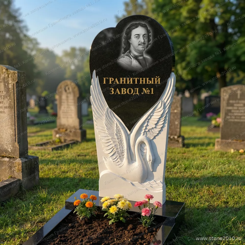 3021 Памятник с лебедем