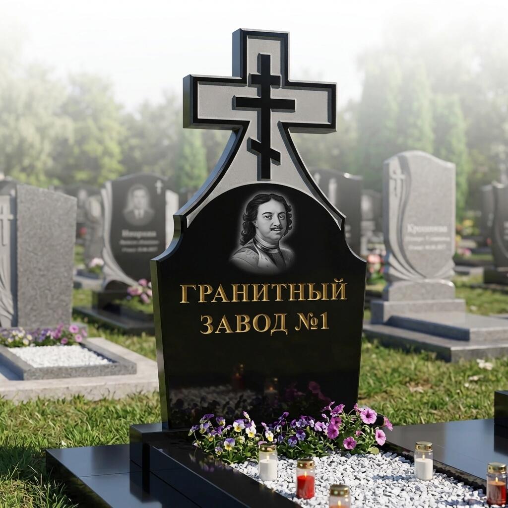 133 Памятник с инверсивным крестом