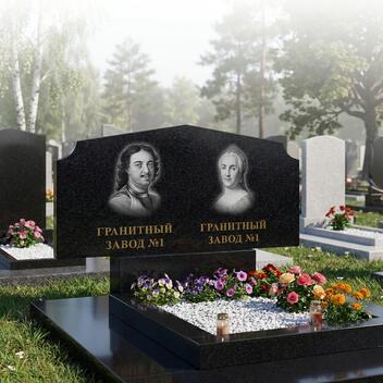 154 Памятник горизонтальный с ушами