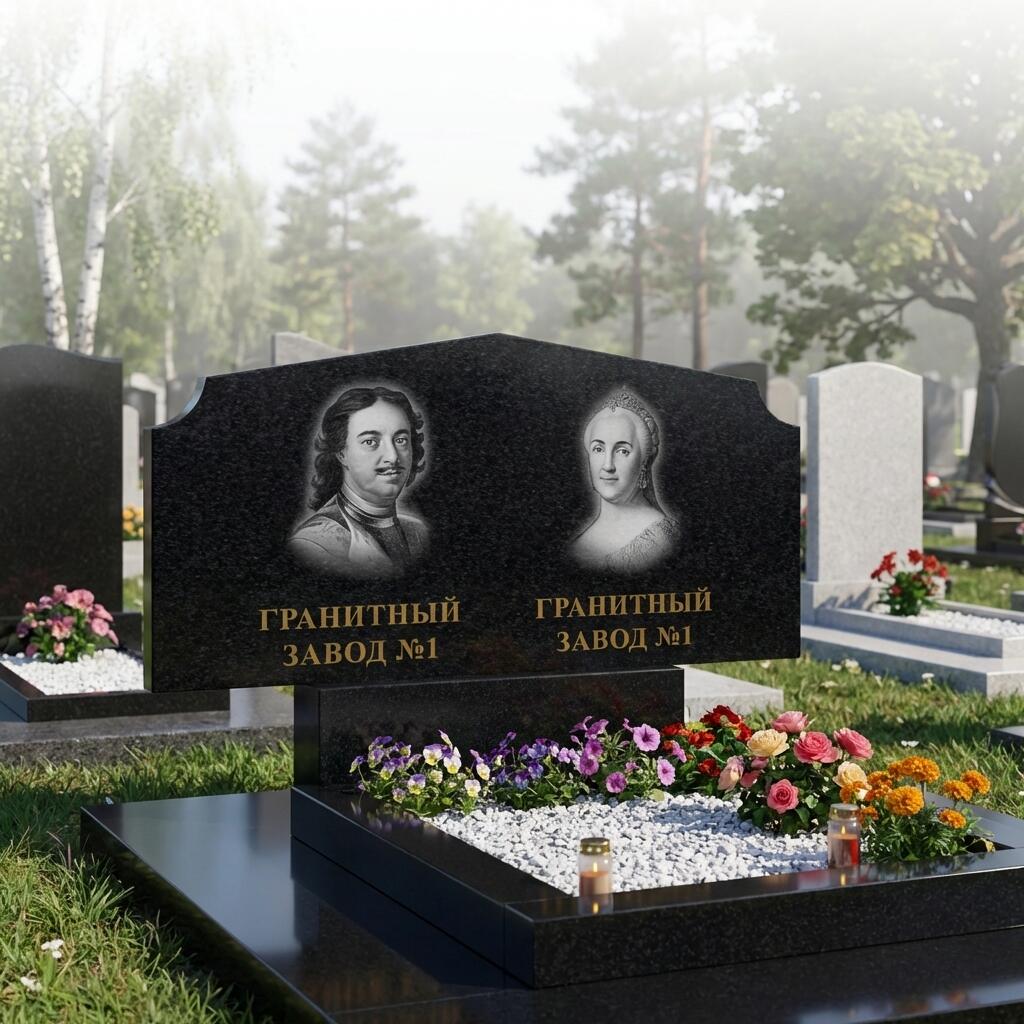 154 Памятник горизонтальный с ушами