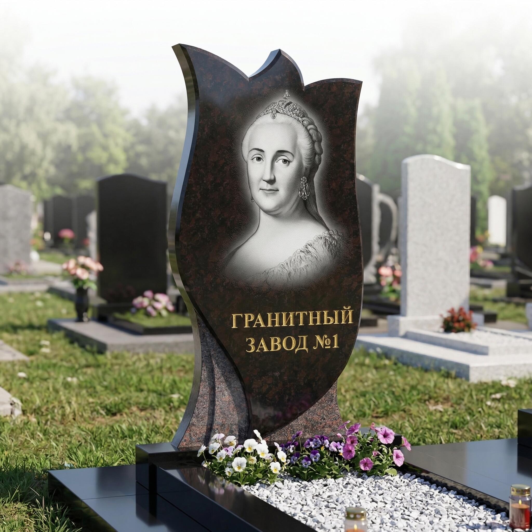 224 Надгробие в виде тюльпана