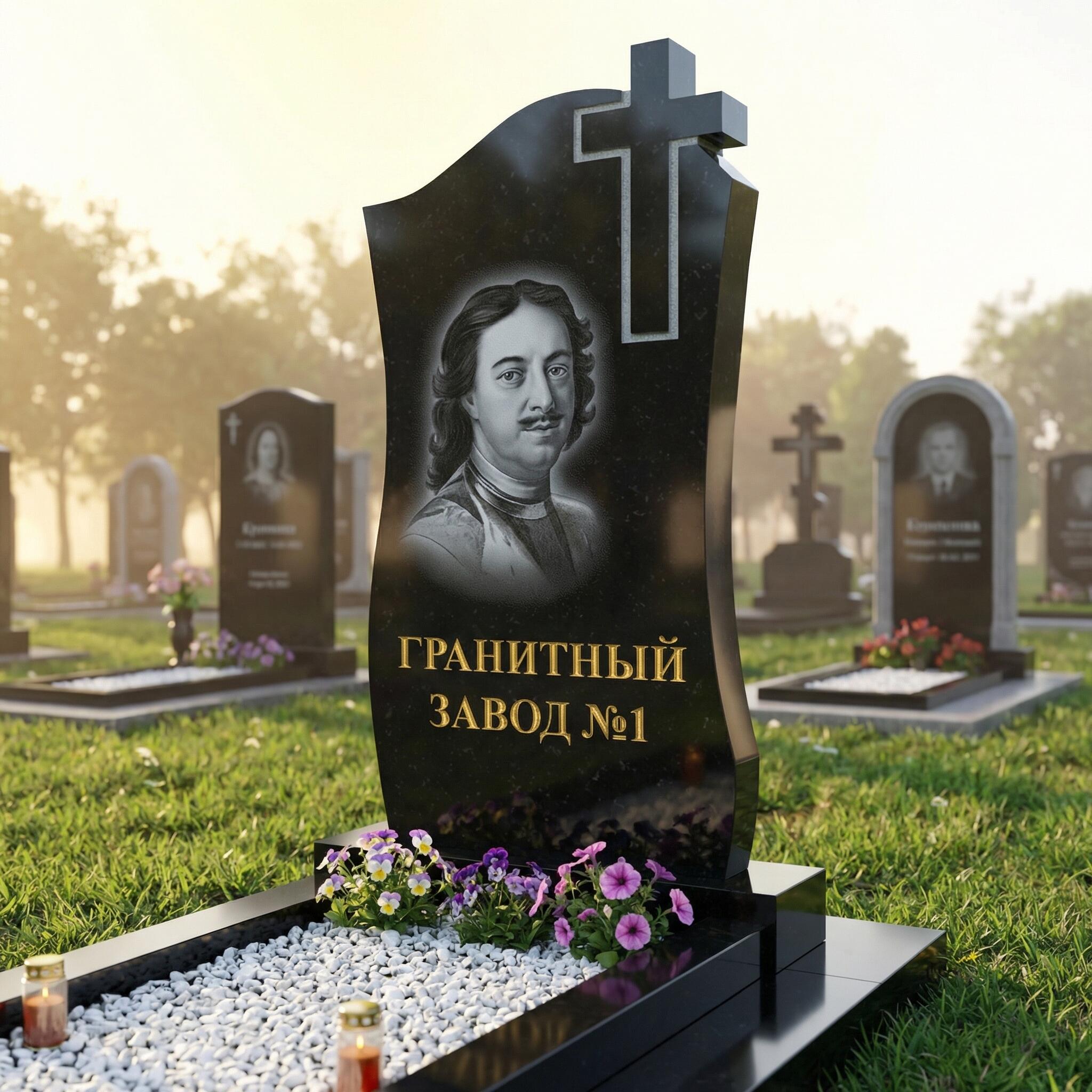 308 Памятник фигурный с крестом