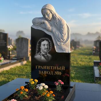 3164 Памятник резной с плачущей