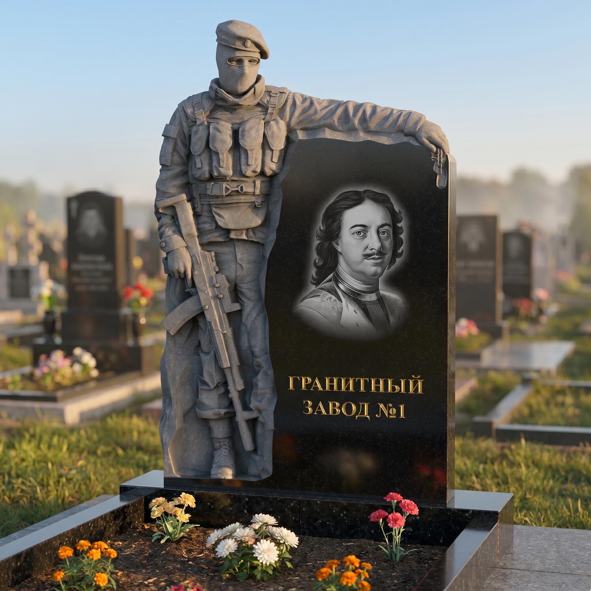 3267 Надгробие воину\бойцу