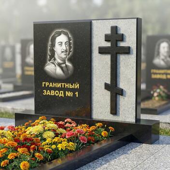 382 Памятник фигурный с крестом