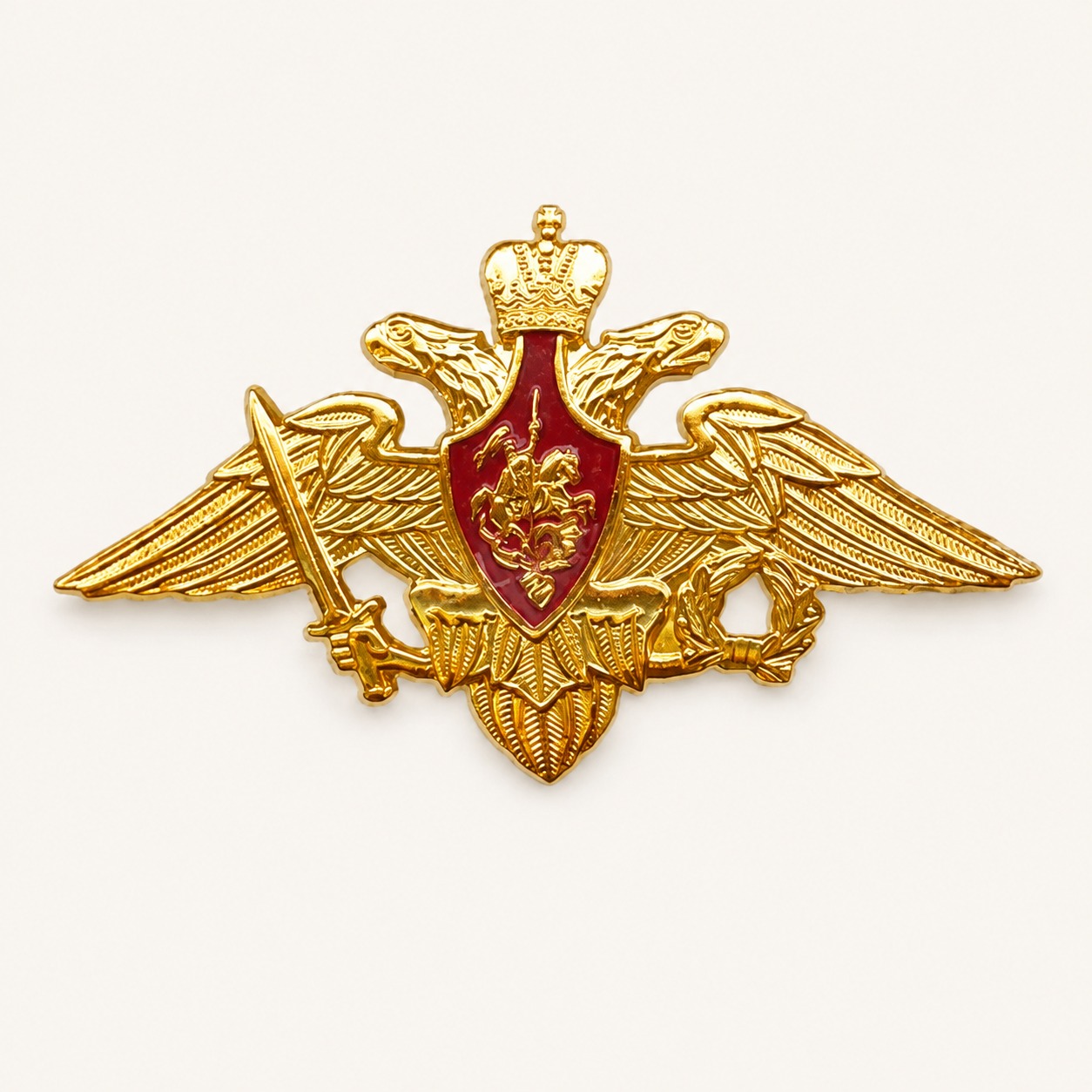 Кокарда Орёл РА (Металл, холодная эмаль), ГЗ-1765