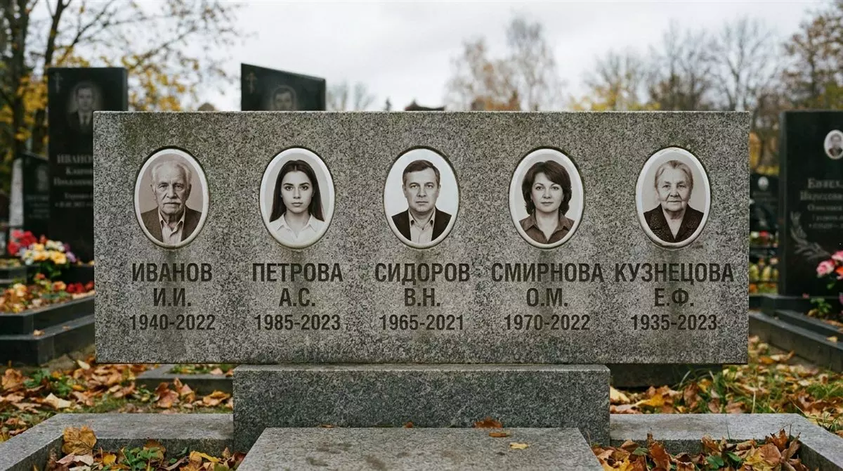 Горизонтальные памятники: кому подходят и как выбрать размер